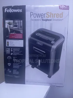 Paper Shredder Fellowes 16 Sheet Available