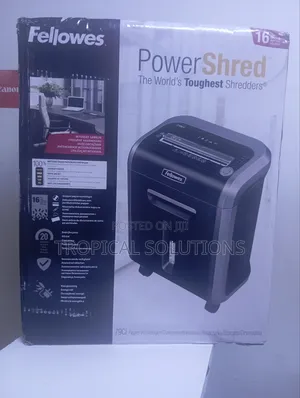 Paper Shredder Fellowes 16 Sheet Available