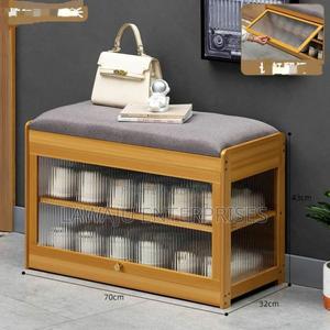 Wooden Stool - thumbnail 2