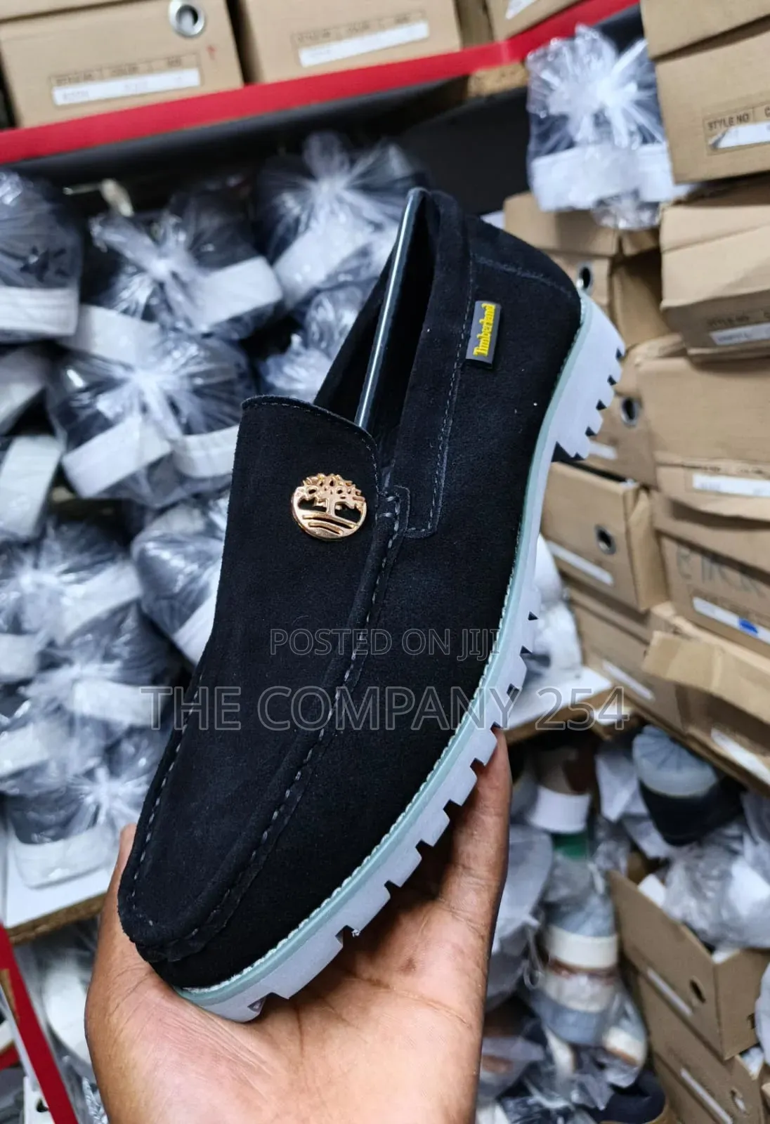 Quality Leather Sued Timberland Slip on Loafer Shoes
