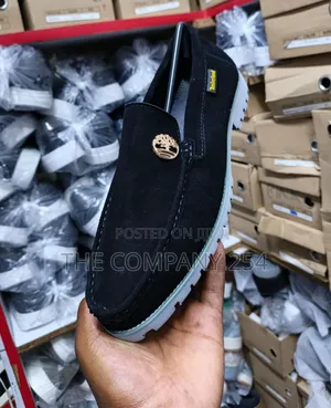 Quality Leather Sued Timberland Slip on Loafer Shoes
