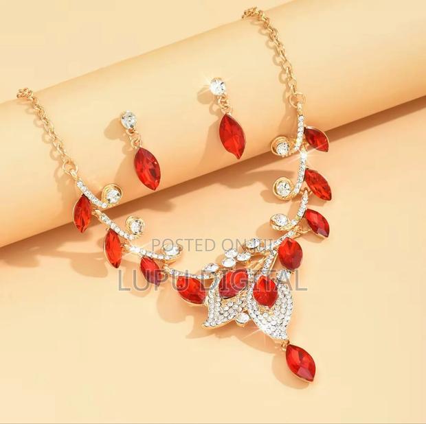 Rhinestone Matching Jewellery Sets * Necklace Earrings