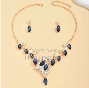 Rhinestone Matching Jewellery Sets * Necklace Earrings