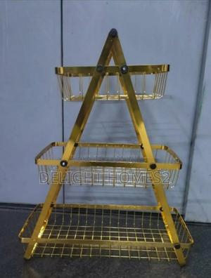 3 Tier Gold Plated Rack_alp - thumbnail 2