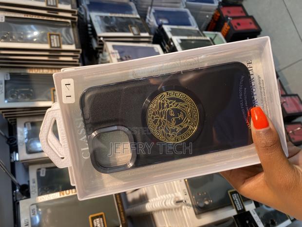 Sailles iPhone 14 Luxuery Designer Versace Case Anti Fall - thumbnail 3