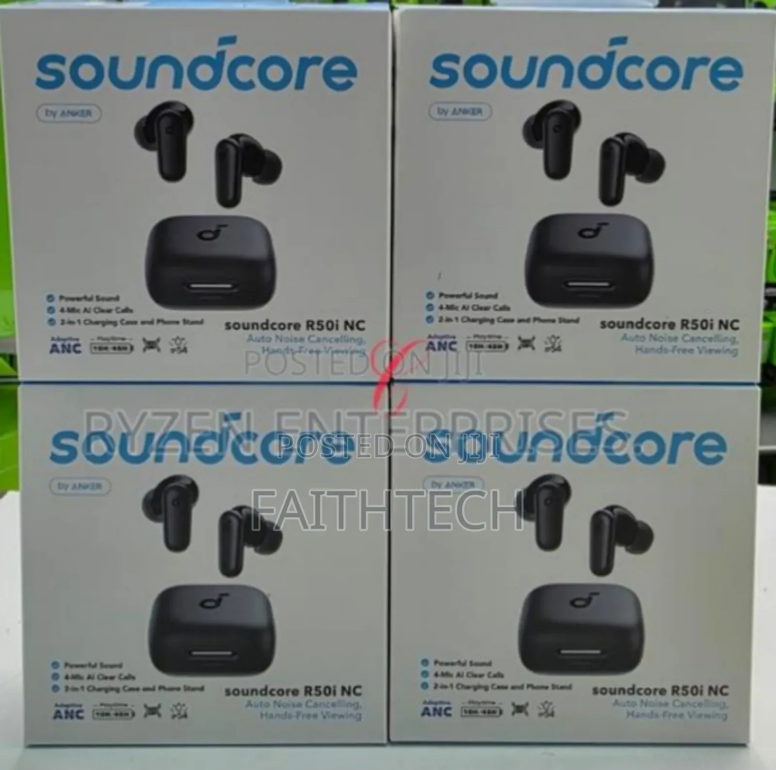 Soundcore R50i Nc 4min Ai Auto Noise Cancelling Hands