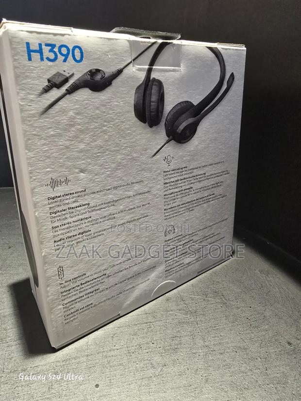 Usb-Computer Headsets -Logitech H390 - thumbnail 3