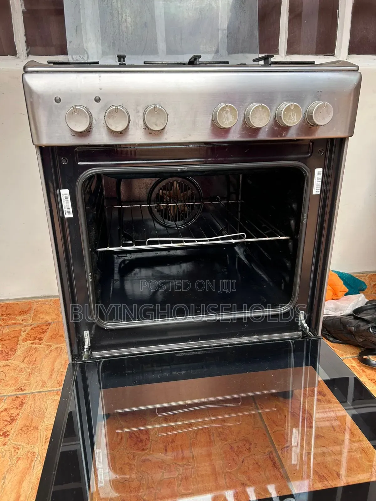 Ariston 50x55 Ex Uk Stainless Steel Cooker