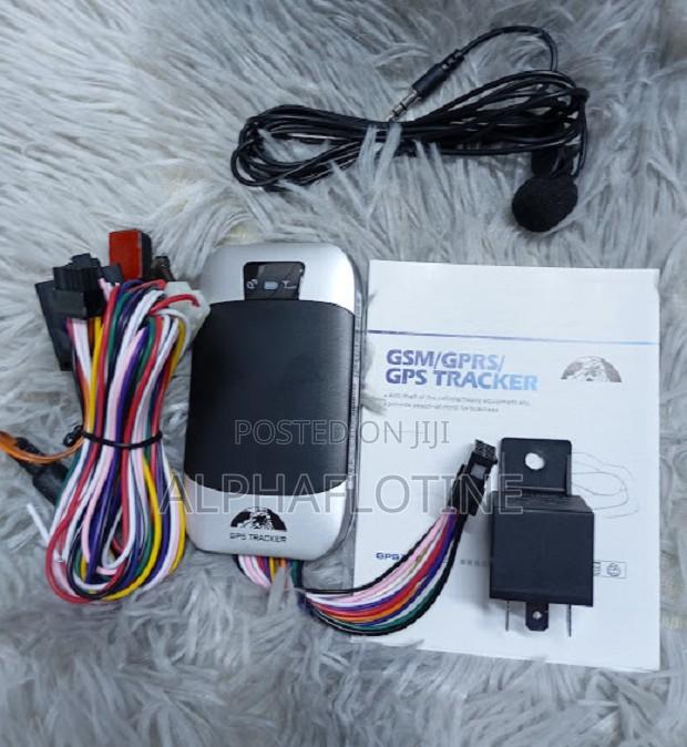 Access and Control of GSM/GPRS/GPS Tracker - main view