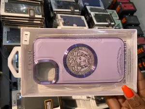 Venextyu Custom Cover Versace Logo for iPhone 14