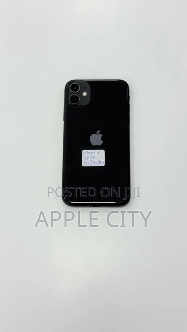 Apple iPhone 11 64 GB Black - thumbnail 2