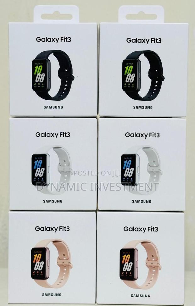 Samsung Galaxy Fit 3 [2024] Bluetooth Smart Watch Amoled-Silver