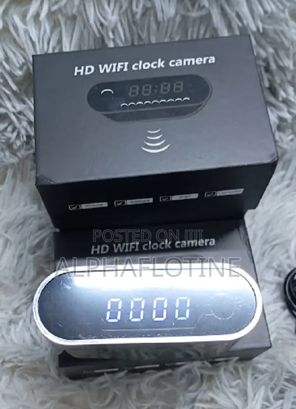 Hd Wifi Clock Camera