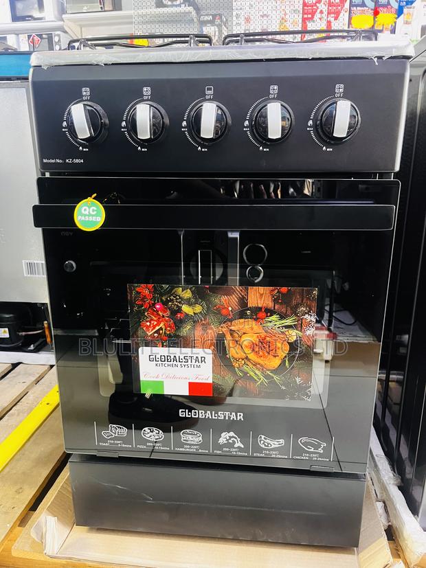 Global Star 4-Burner Gas Cooker and Oven - thumbnail 2