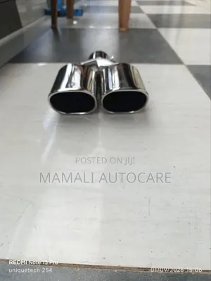 Universal Double Tip Exhaust Extension Rear Muffler Upgrade