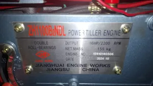 16hp Jiangdong Walking Tractor