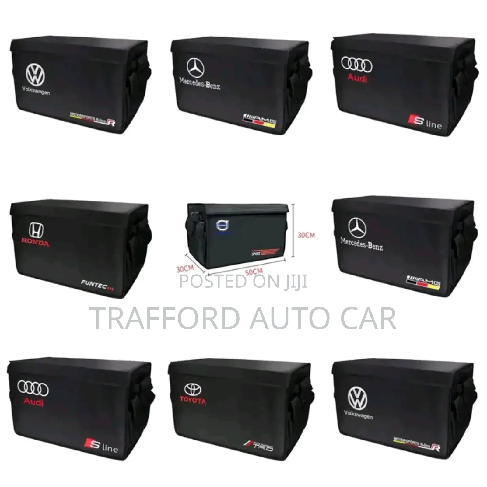 Vip Car Boot Organizer/ Branded Boot Organizer