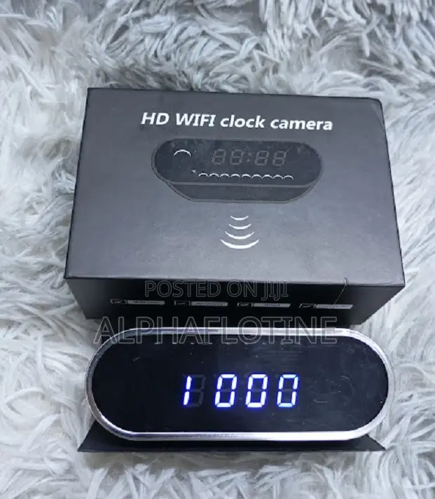 Indoortable Clock Wifi Camera