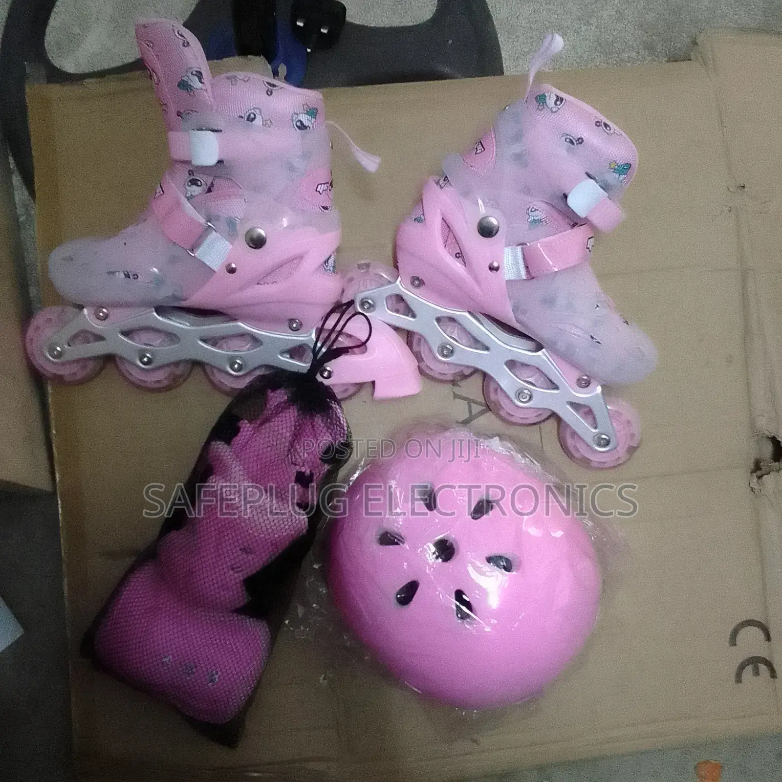Pink Skating Shoe Full Set