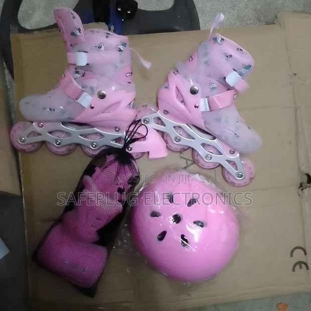 Pink Skating Shoe Full Set - main view