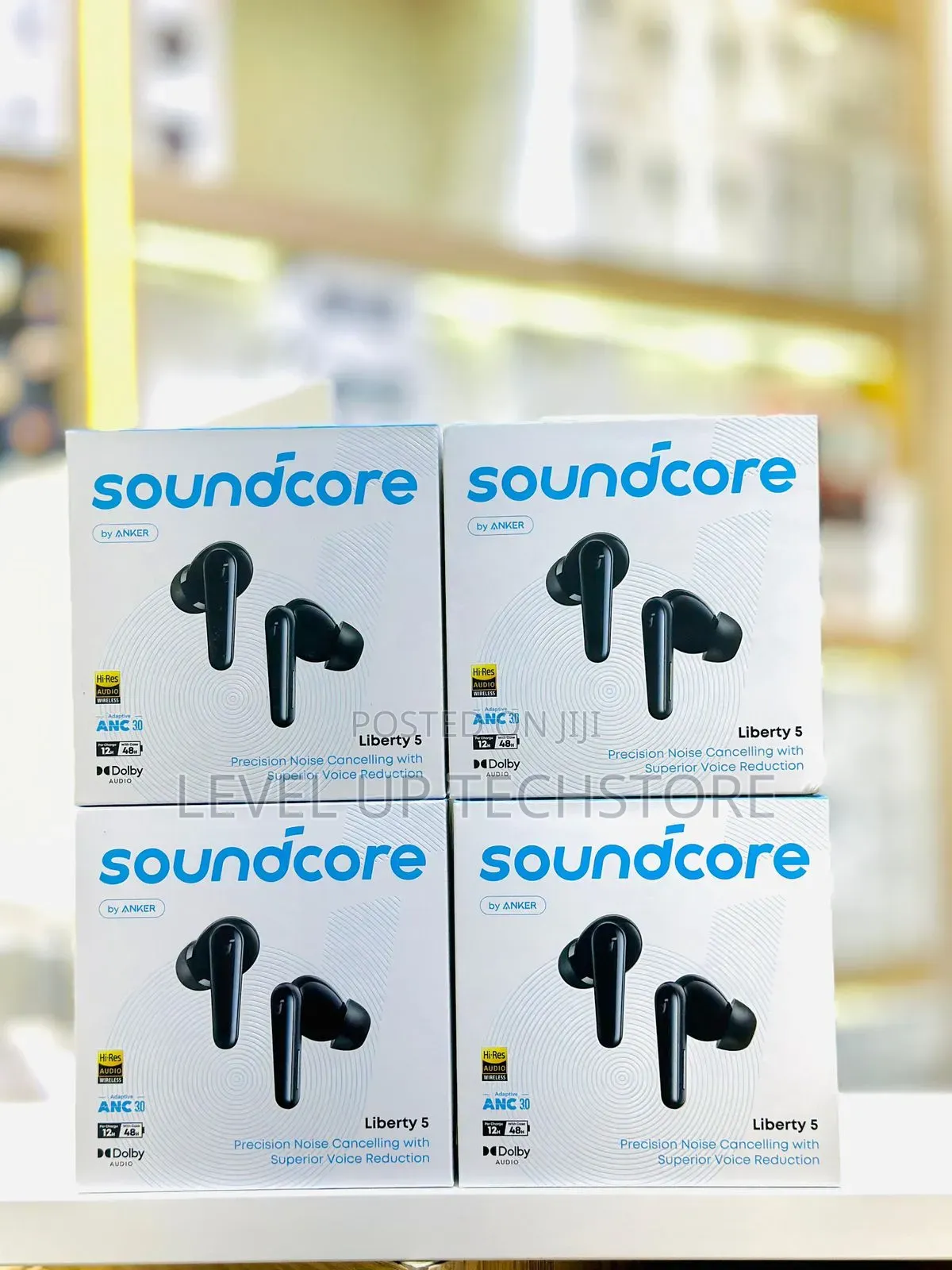 Anker Soundcore Liberty 5 Adaptive Noise-Cancelling Earbuds - New