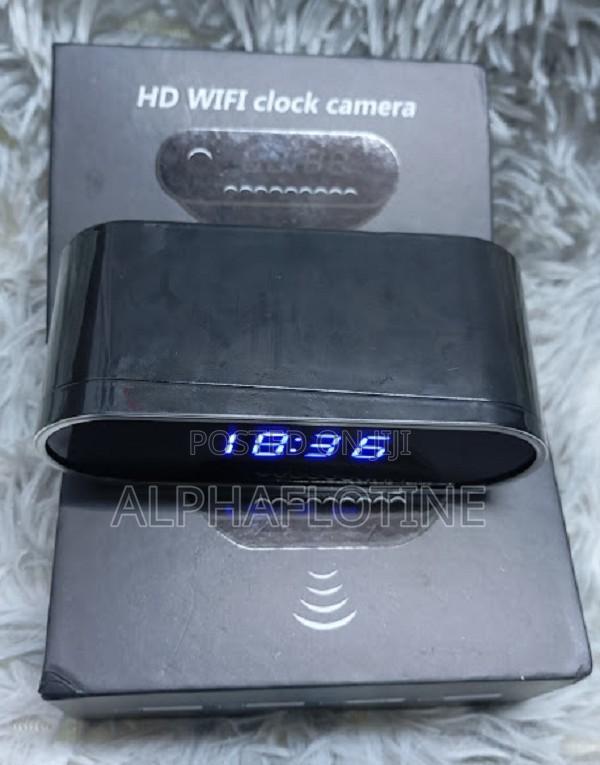 Security Clock Camera Alarm Clock - main view