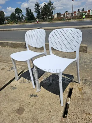 White Hanging Balcony Chairs