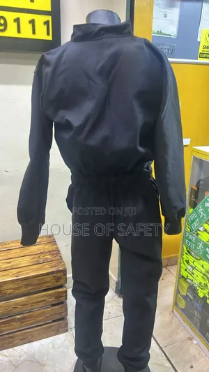 Black Unique Overall for Employees at Site