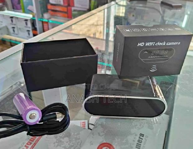 Digital Clock Spy Nanny Cam - main view