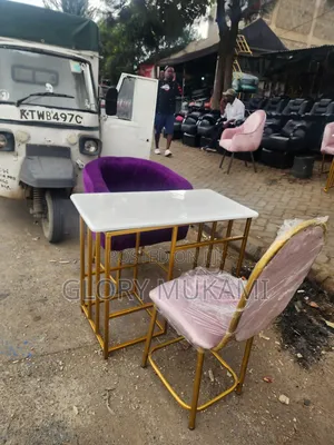 Manicure Chairs And Table