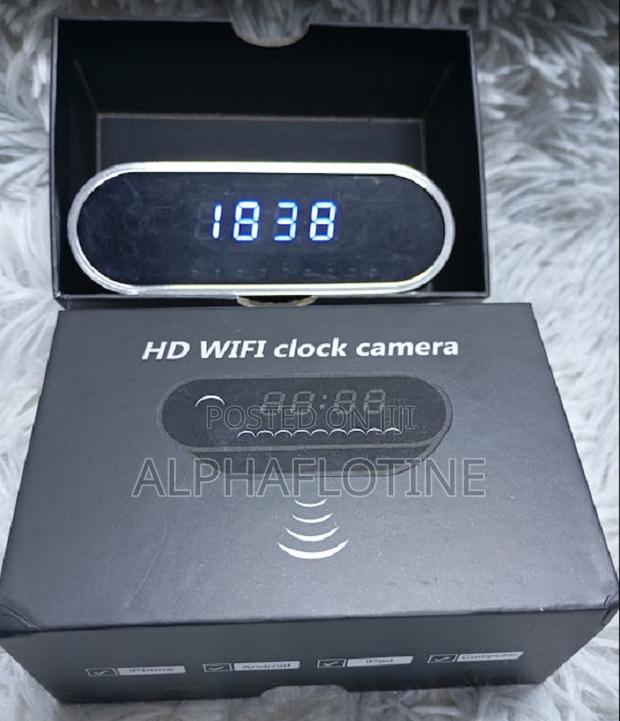 1080p Wireless Home Baby Monitor Clock Camera