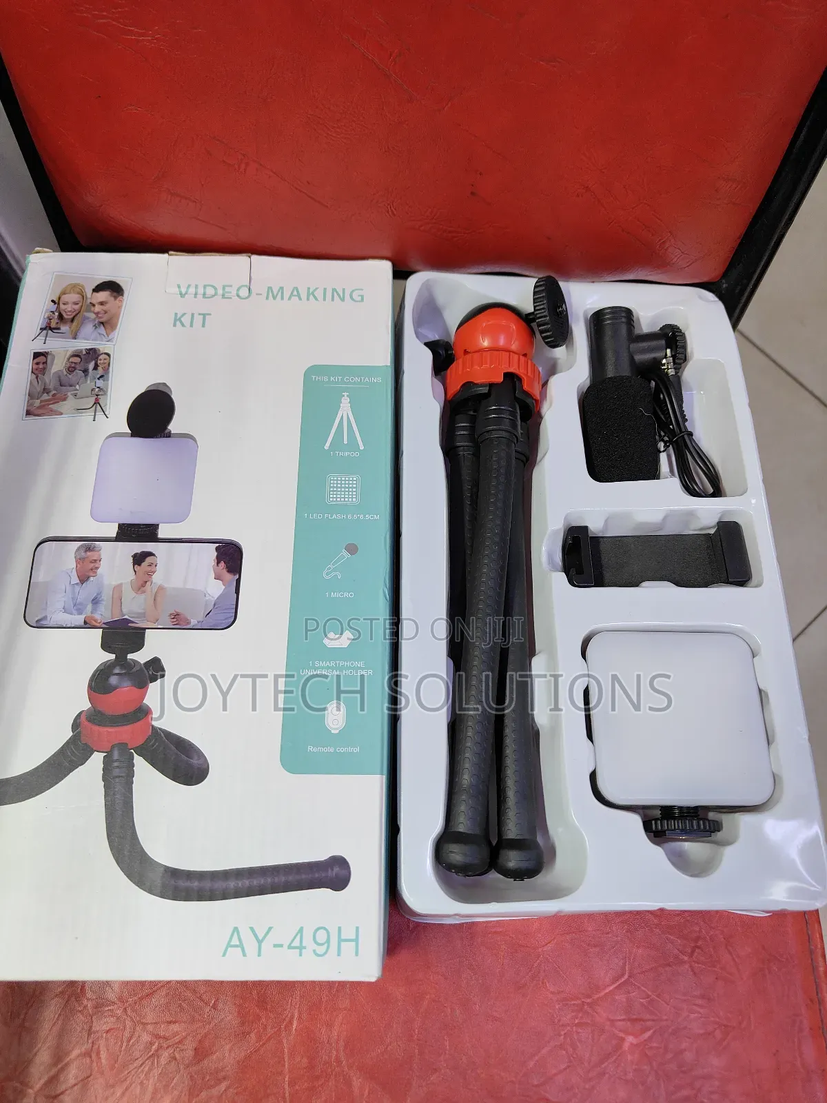 Adjustable Flexible Mini Tripod Phone Holder Stand