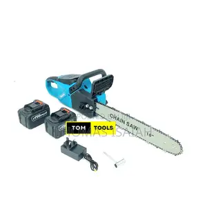 16 Inch 198v Brushless Rechargeable Cordless Chainsaw