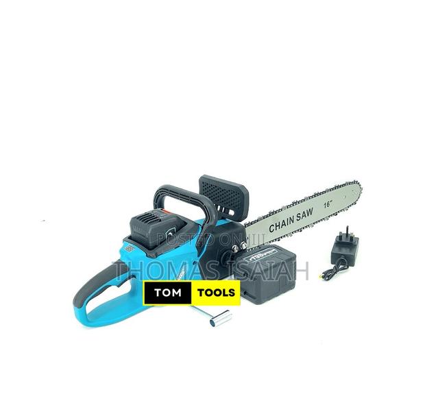 16 Inch 198v Brushless Rechargeable Cordless Chainsaw - thumbnail 3