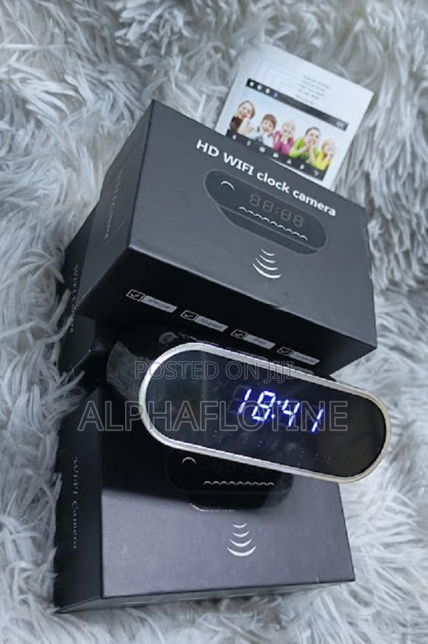 Basic Table Clock Spy Wifi Camera - main view