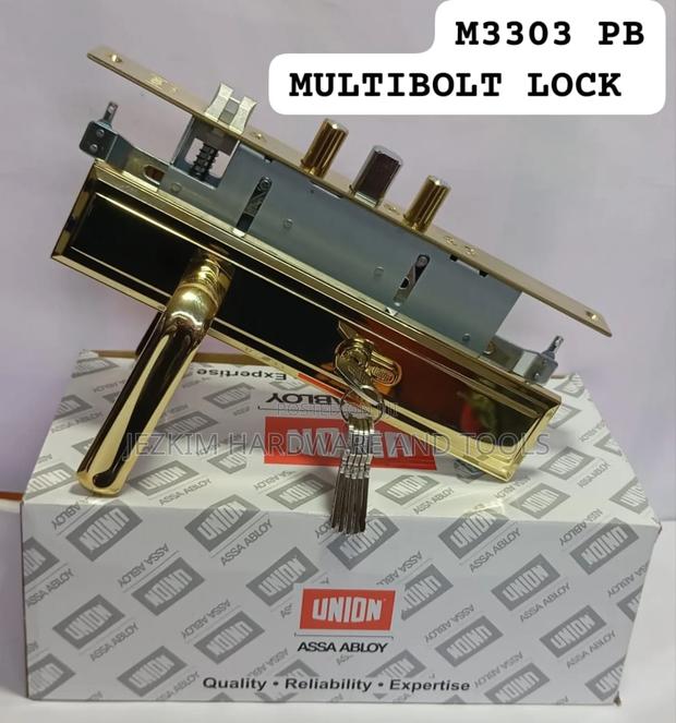 Union Multibolt Steel Door Lock - main view