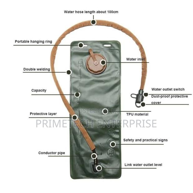 Hydration Water Bottle 3 Litres at # - main view