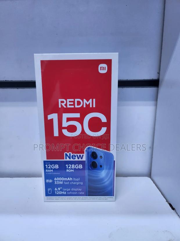 New Xiaomi Redmi 15C 4G 128 GB Black - thumbnail 3