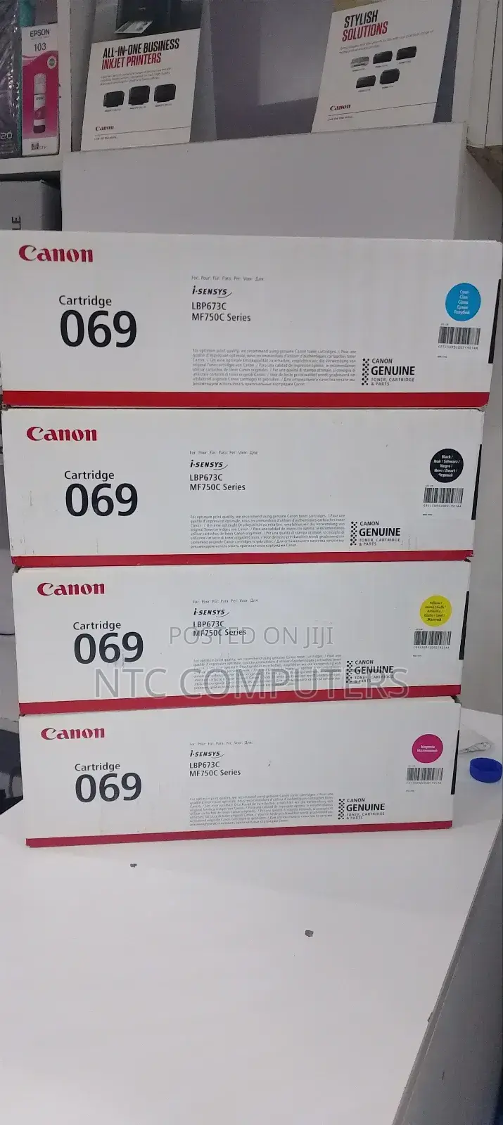 Canon 069 Black Toner Cartridge for Canon Colour Image