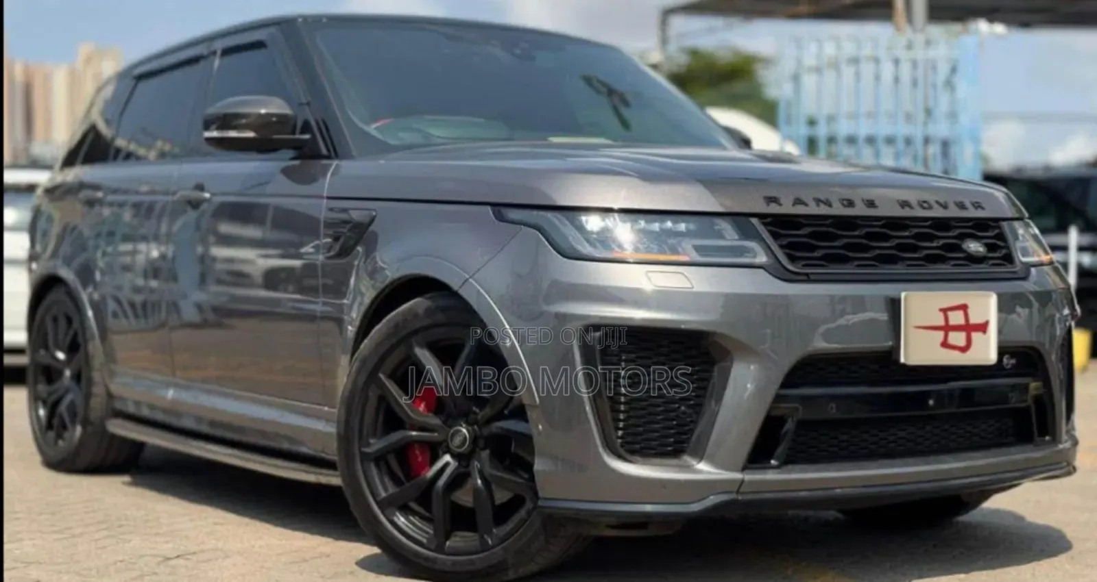 Land Rover Range Rover Sport SVR 2019 Gray