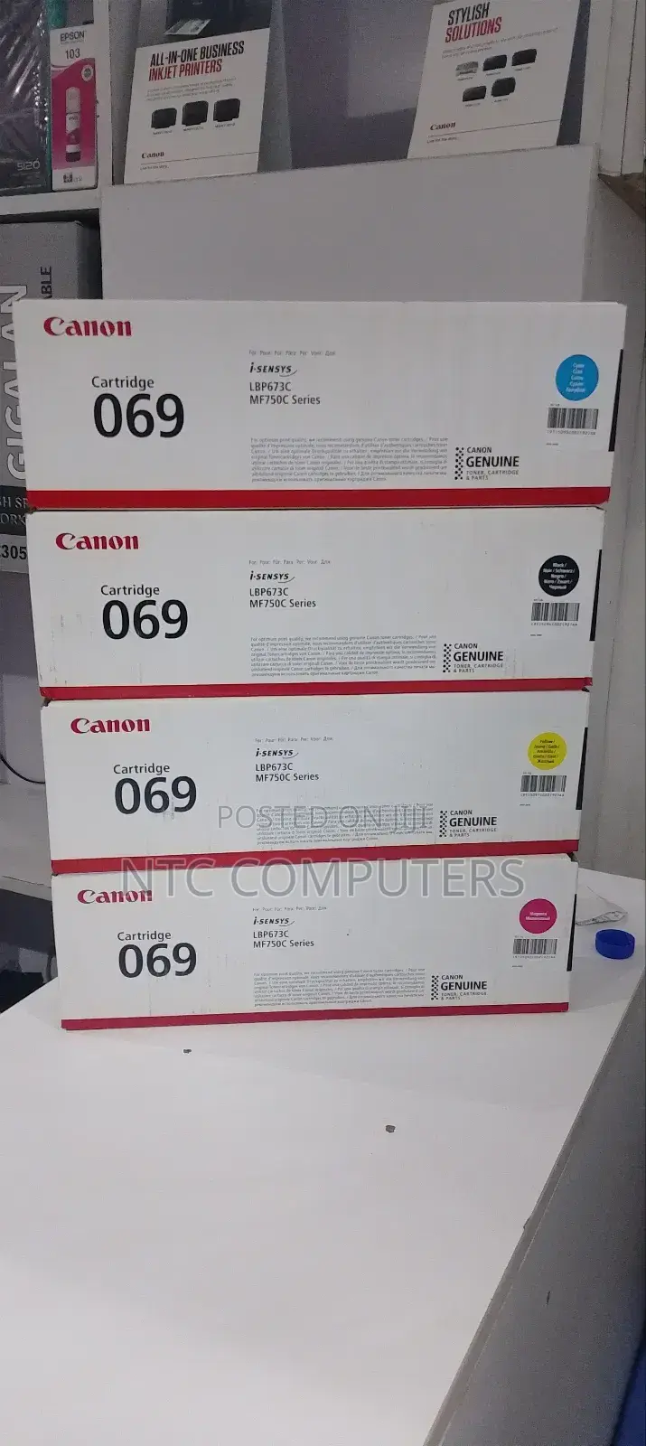 Canon 069 Cyan Toner Cartridge for Canon Colour Ima