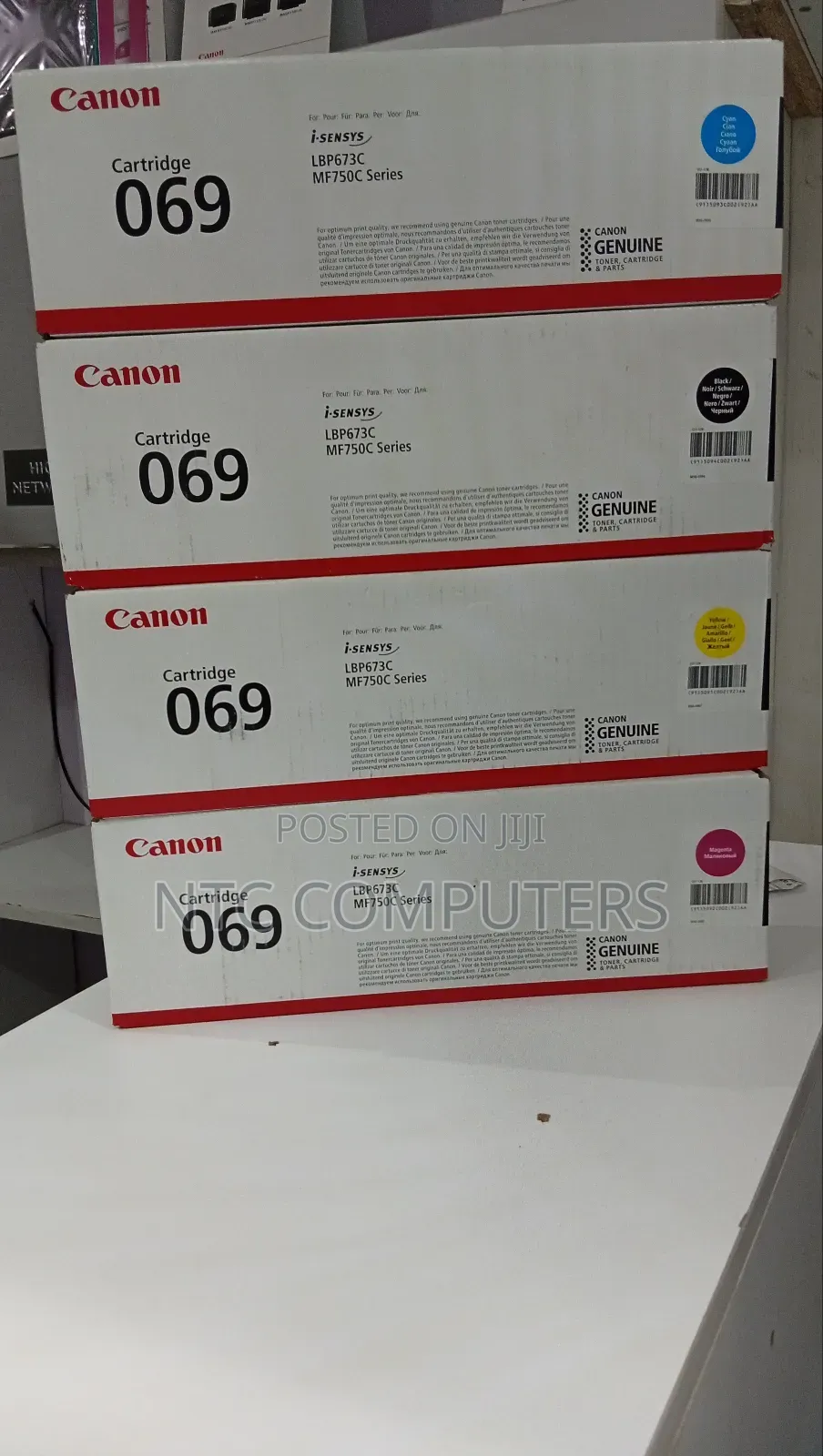 Canon Cartridge 069 5093c001 CRG-069 Toner Cartridge Cyan