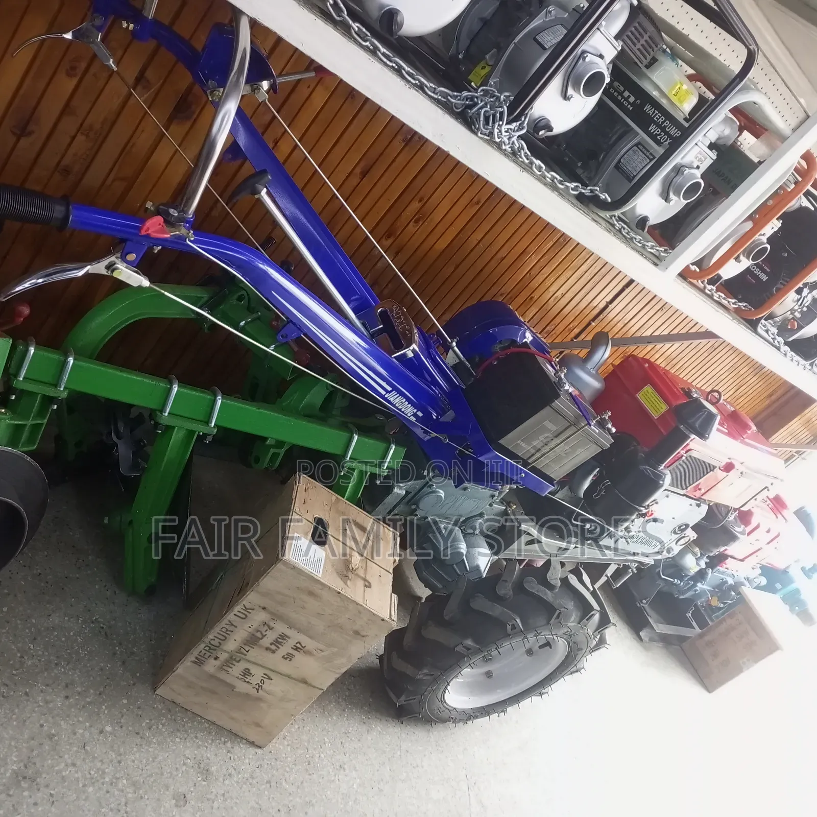 Walking Tractor Machine With 16hp Engine