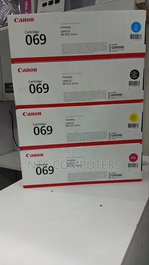 Genuine Canon 069 High Yield Yellow Toner