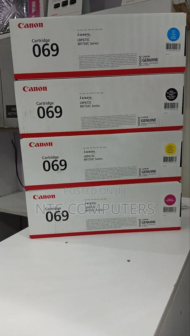 Genuine Canon 069 High Yield Yellow Toner