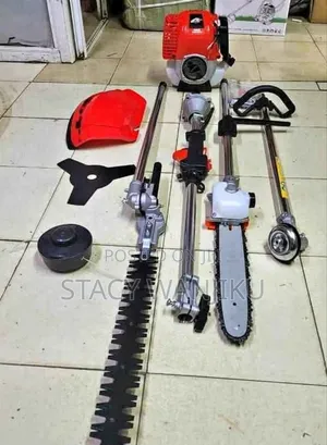 Garden Tool 8 in One Interchangeable/. Hedge Trimmer Brush Cutter