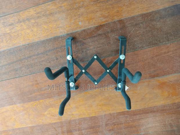 Metal Violin Stand Black