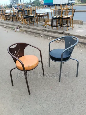 Classy Laser Cut Powder Coated Restaurant/ Hotel Chairs 