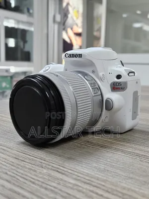 Canon Eos Rebel Sl2 DSLR Camera With 18-55mm (White)