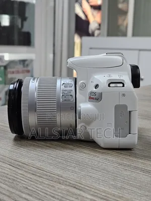 Canon Eos Rebel Sl2 DSLR Camera With 18-55mm (White)
